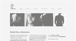 Desktop Screenshot of bridaldressalterations.com